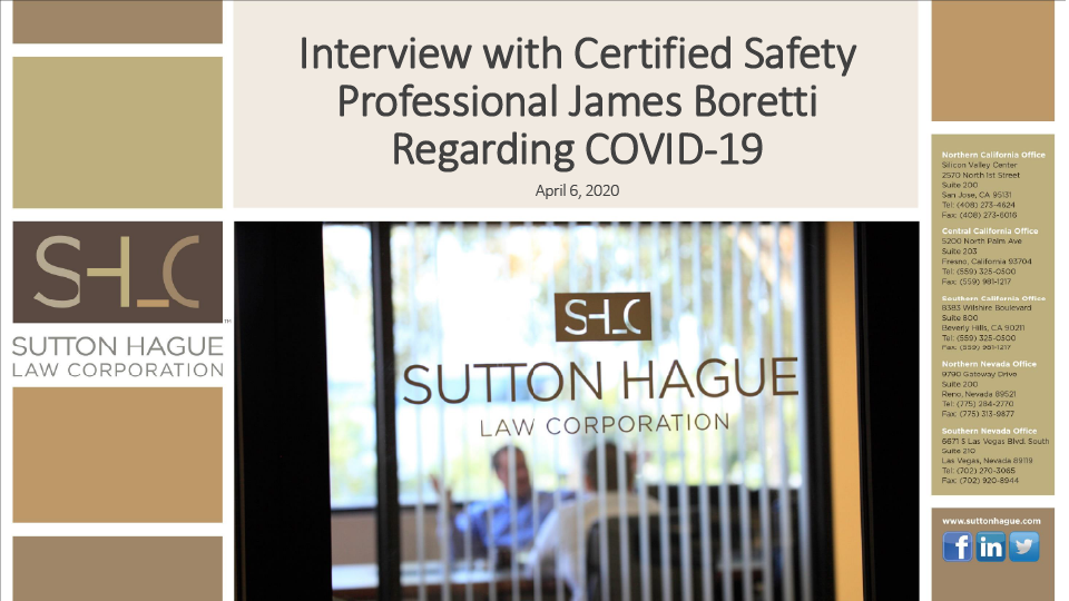 James Boretti Interview